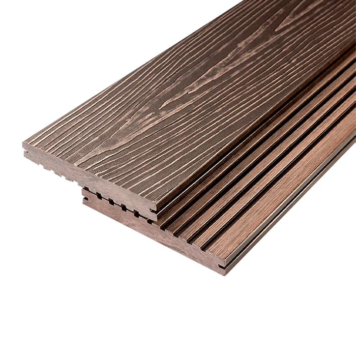 Террасная доска из ДПК RusDecking, UnoDeck Solid, Венге в Смоленске